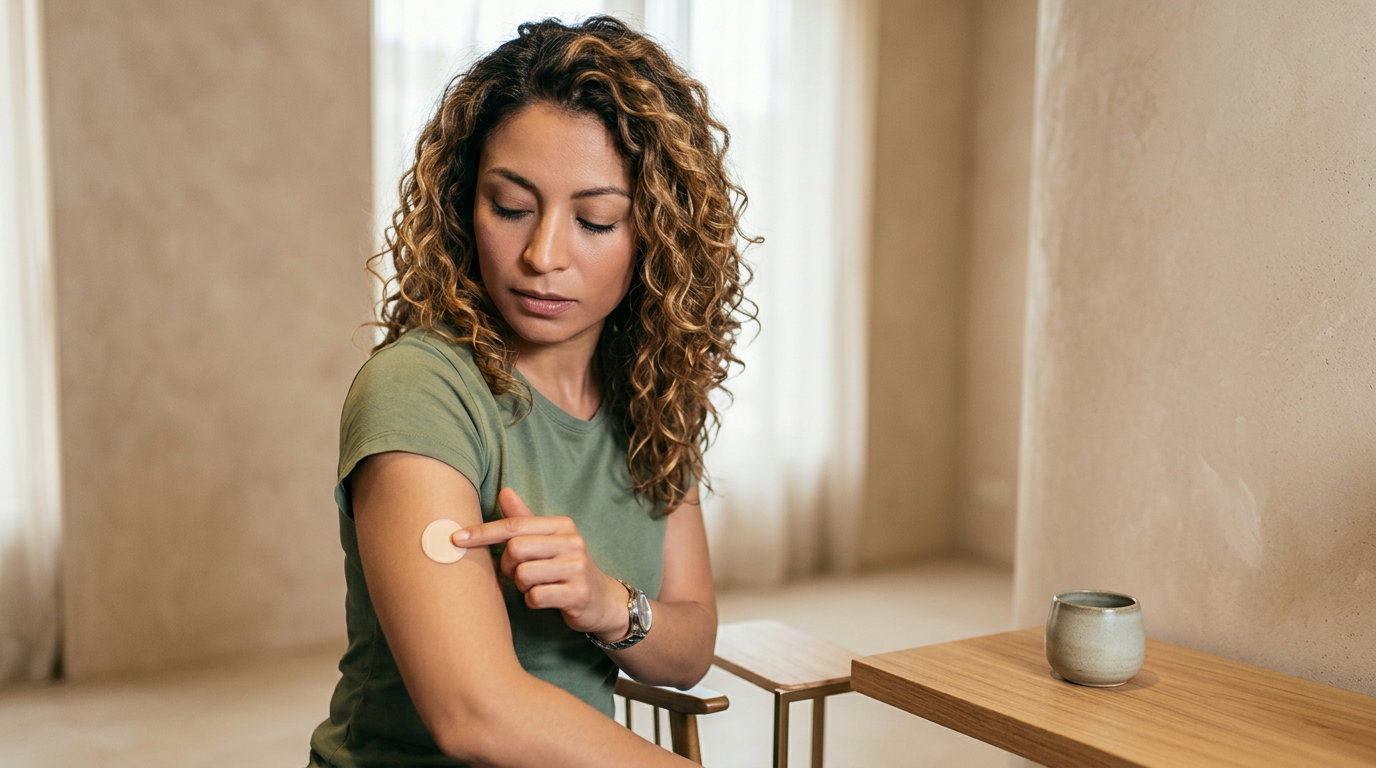 A patient using bioidentical hormone therapy at My PowerPlant